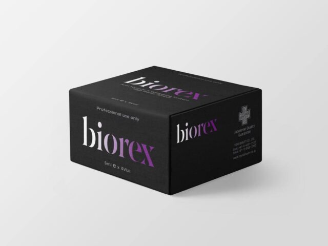 Упаковка Biorex с ацетилгексапептидом-8 для мезотерапии